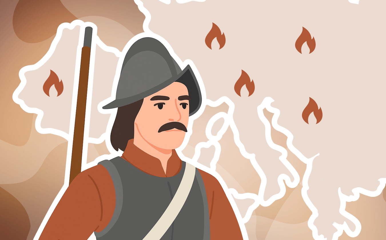 Обложка лекции «Тридцатилетняя война: религиозный конфликт, изменивший Европу»