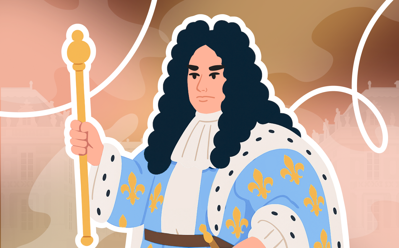 Обложка лекции «Людовик XIV: как образ «короля-солнца» стал символом кризиса монархии»