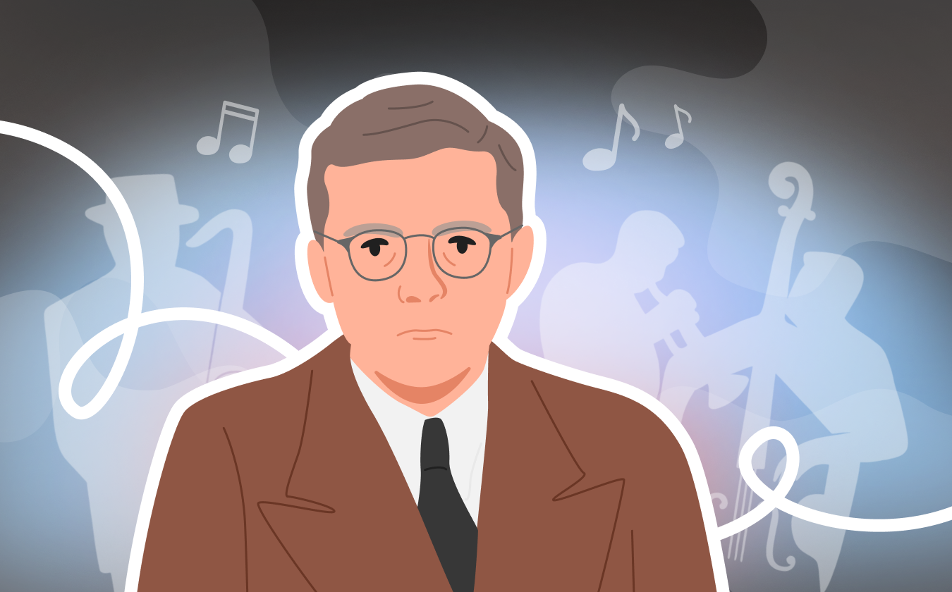 Обложка лекции «Джаз Шостаковича: как адаптировать западный жанр для СССР»