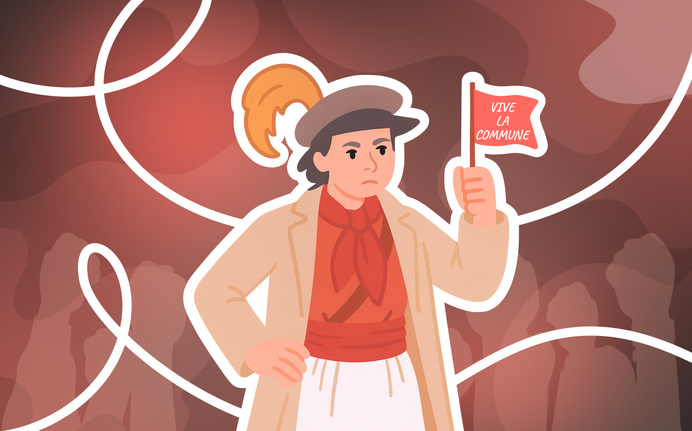 Обложка лекции «Парижская коммуна 1871 года: первый опыт пролетарского государства»