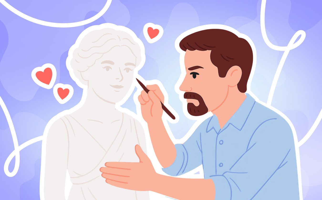 Обложка лекции «Можно ли «поменять» партнера: научное разоблачение эффекта Пигмалиона»