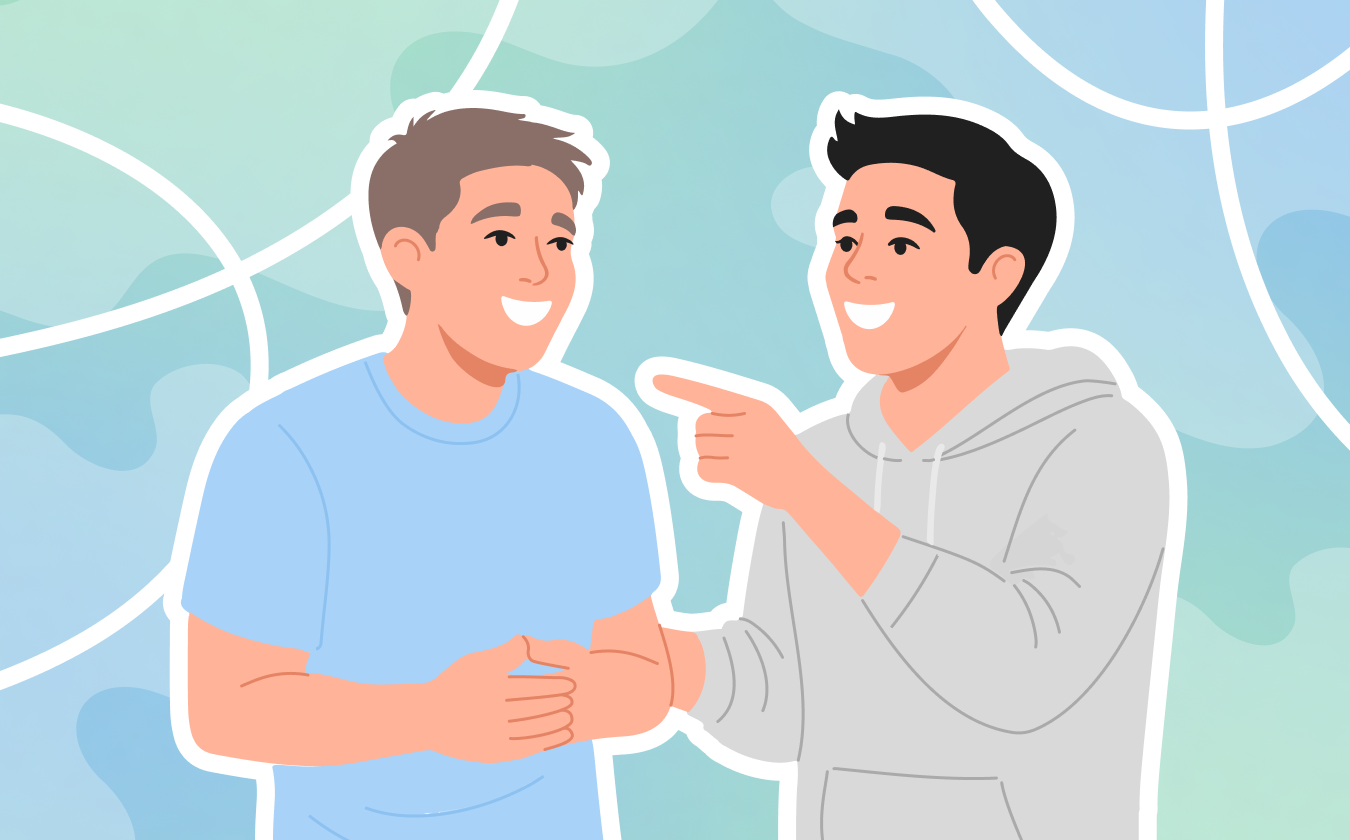 Обложка лекции «Зачем мужчины шутят про свою ориентацию? Крепкая мужская дружба и социальная иерархия»