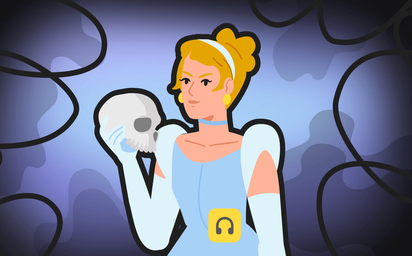 Обложка лекции «Страшные сказки: настоящая «Золушка», 18+»