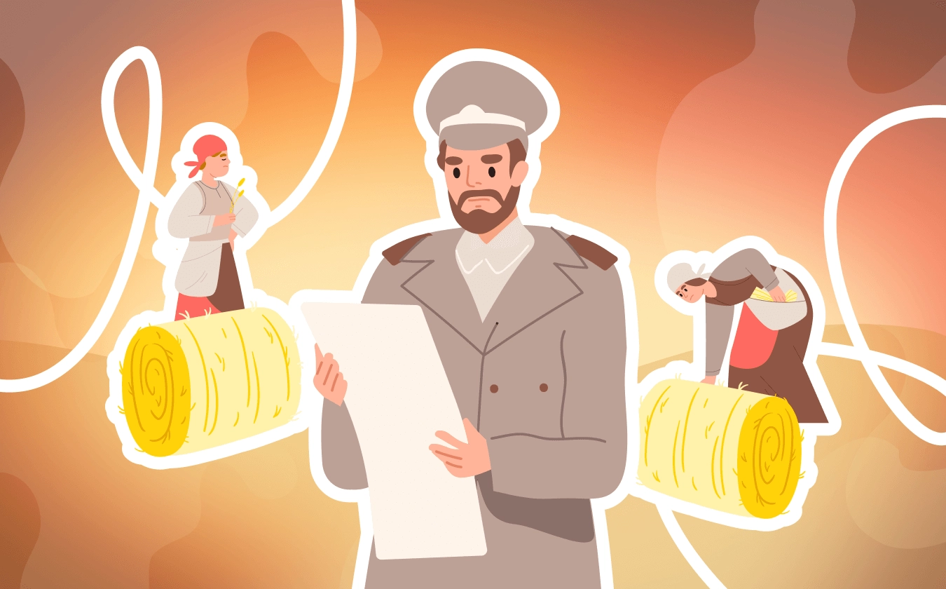 Обложка лекции «Почему крепостное право не отменили раньше»