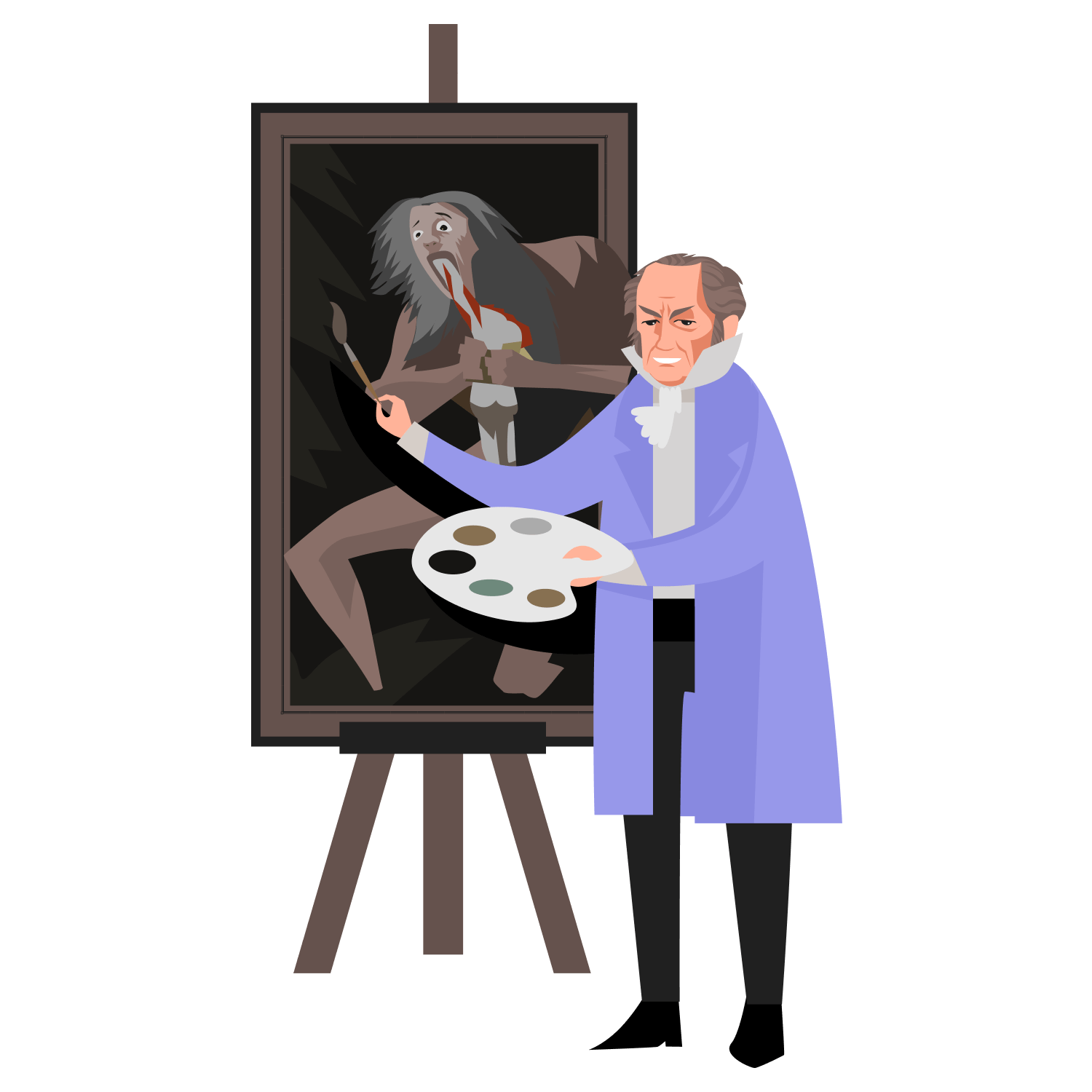 Cover of the lecture «Guide to European Painting»