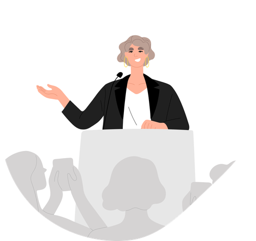 Cover of the lecture «Public Speaking»